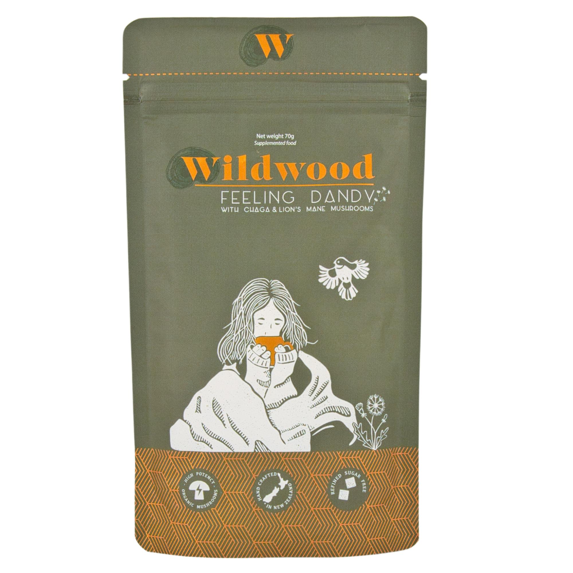Wildwood Feeling Dandy with Chaga and Lion’s Mane 70g