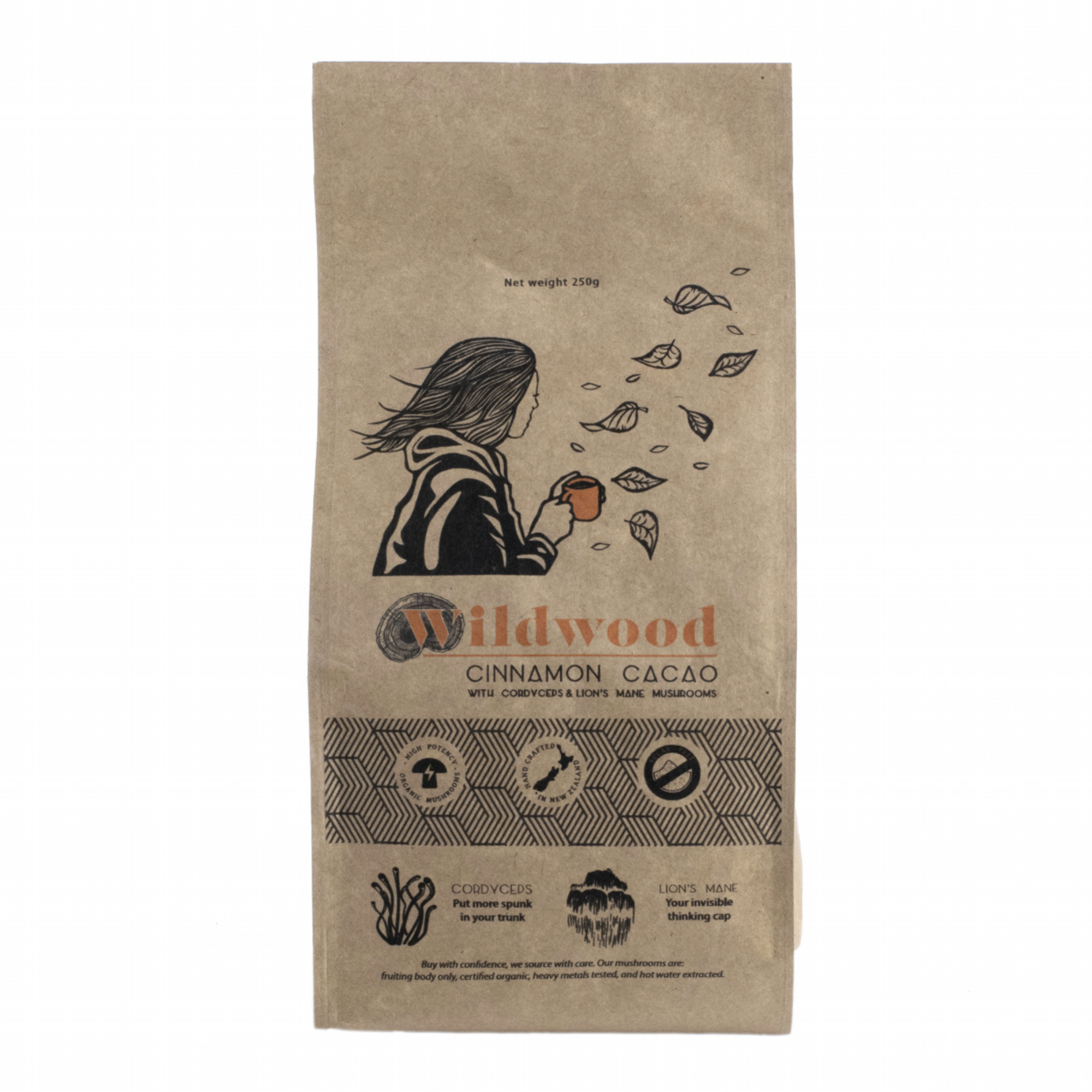 Wildwood Cinnamon Cacao 250g